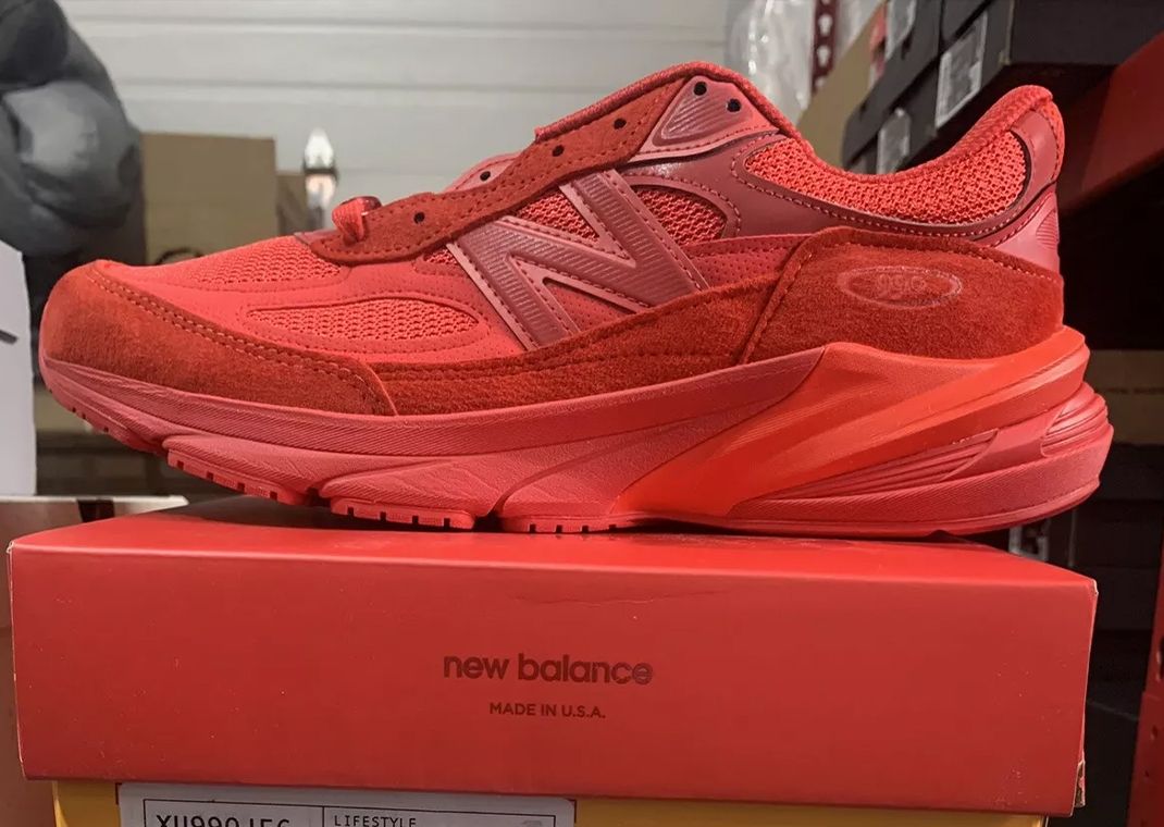 The Joe Freshgoods x New Balance 990v6 Made in USA Paris Red