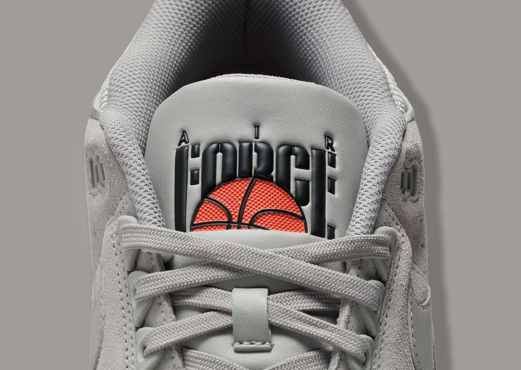 Nike Air Alpha Force 88 Medium Grey Sea Glass Tongue Detail