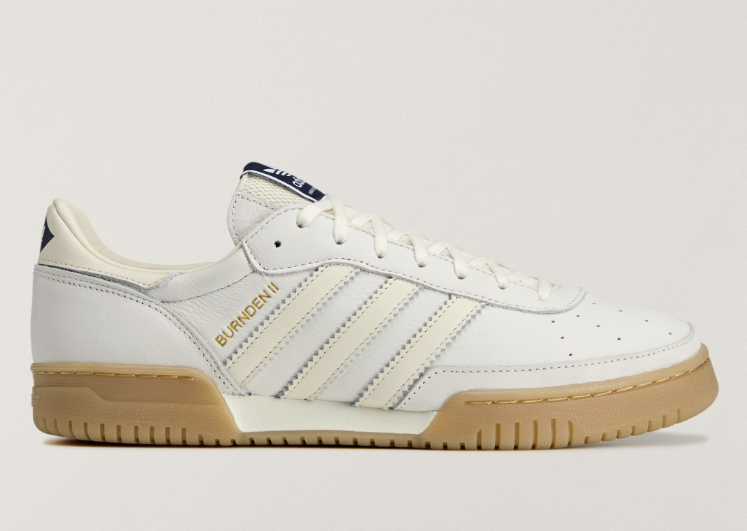 adidas Burnden II SPZL White Gum - Lateral