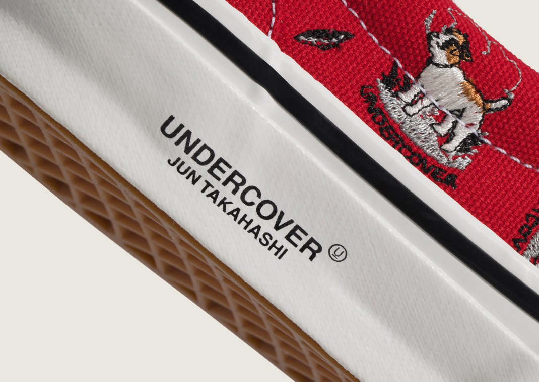 Undercover x Vans Era 95 Dog Red - Detail