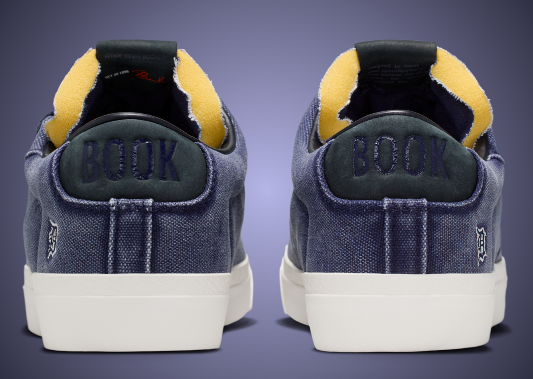 Devin Booker x Nike Blazer Low College Navy - Back