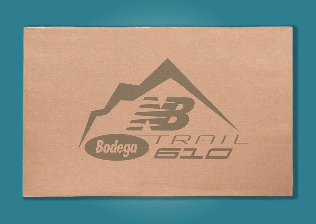 The Bodega x New Balance 610 The Trail Less Taken Box Top