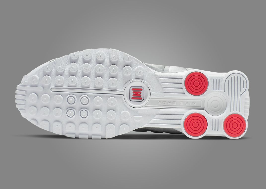 The Nike Shox R4 White Metallic Silver Releases April 2024