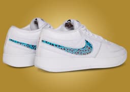 Nike Book 1 Immortalized White Blue Void Heel Angle