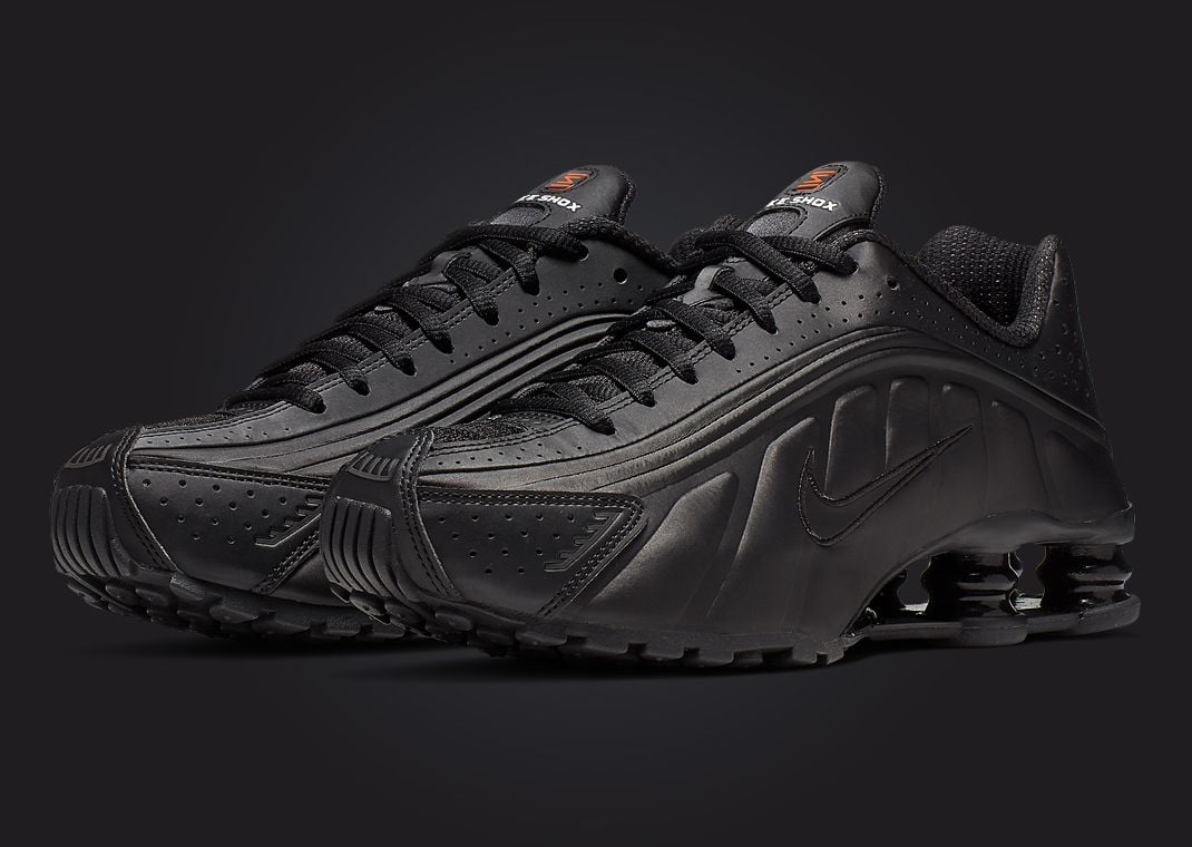 The Nike Shox R4 Triple Black Releases April 2024