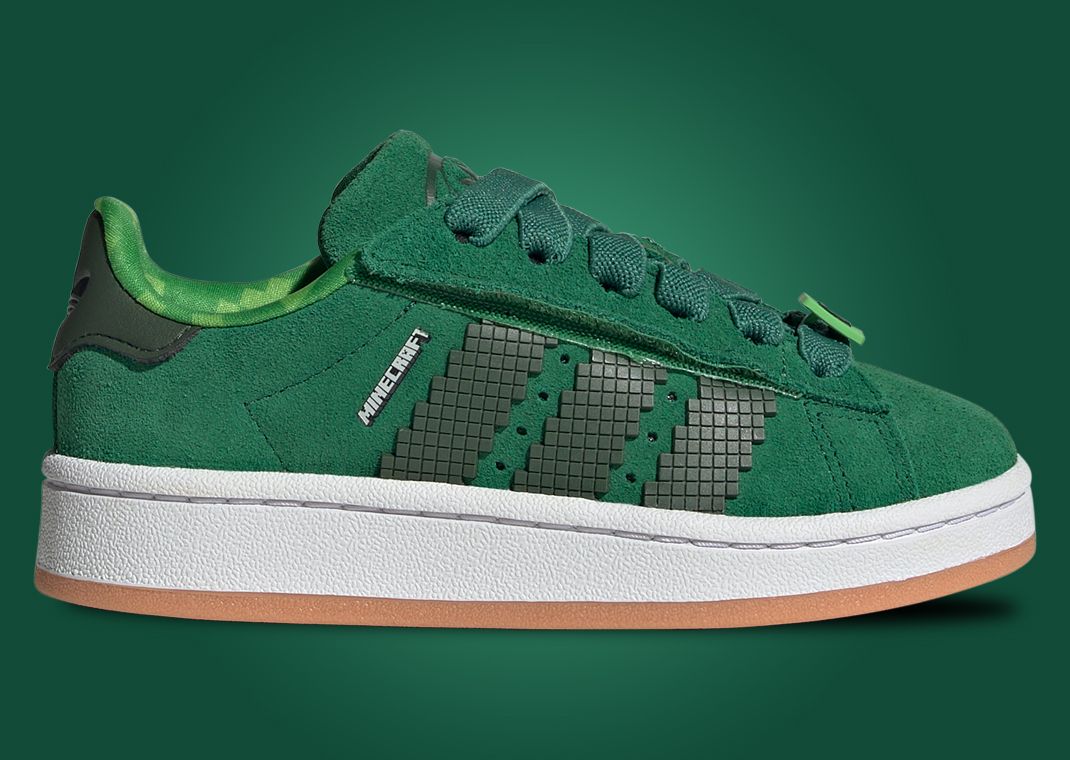 Minecraft x adidas Campus 00s Creeper Lateral
