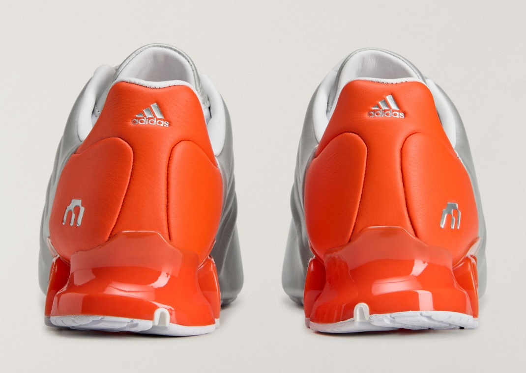 Miaou x adidas Megaride S2 Silver Metallic Semi Impact Orange - Back