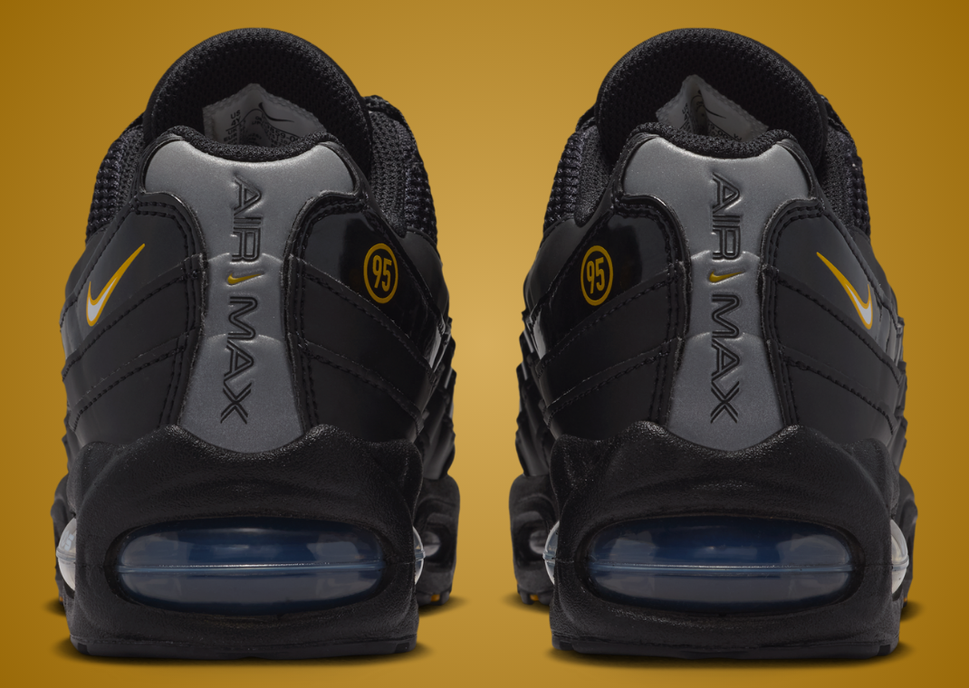 Nike Air Max 95 Big Bubble Total 90 Black Heel