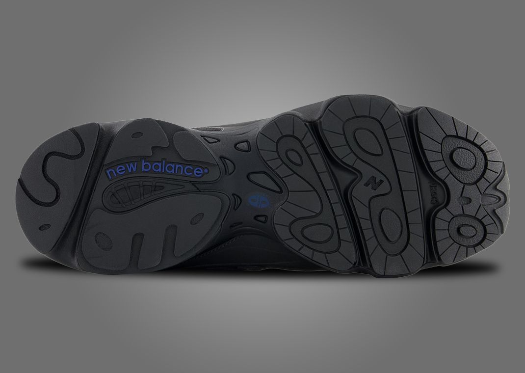 New Balance 1000 Black Royal Blue Outsole