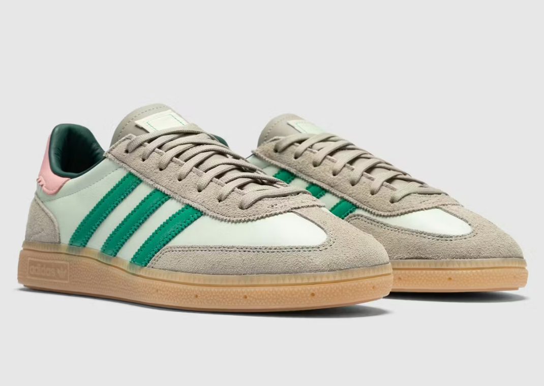 The Whitaker Group x adidas Handball Spezial Green - Angle