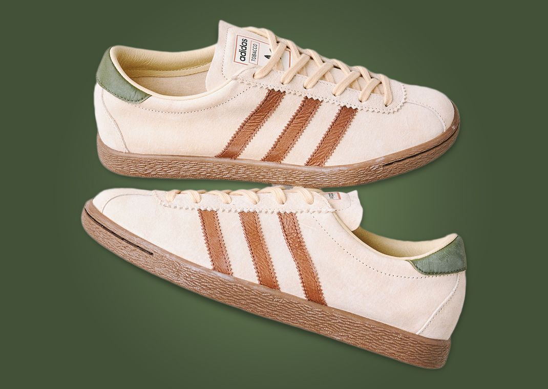 END x adidas Tobacco Fly-Fishing Ecru Tint Lateral