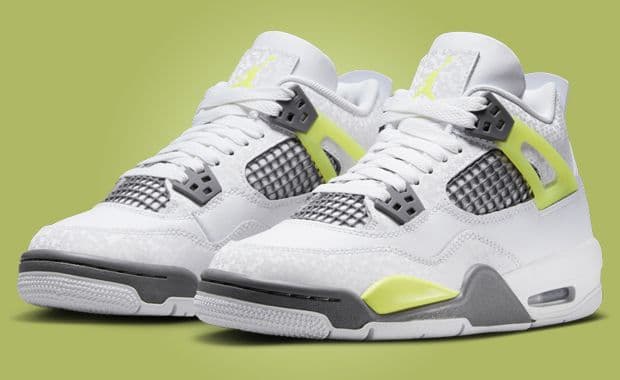 Air Jordan 4 Retro Light Lemon Twist (GS)