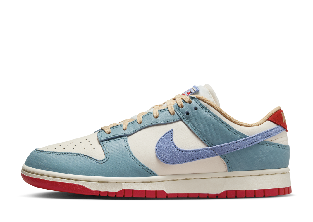 Nike Dunk Low Premium Pale Ivory Denim Turquoise