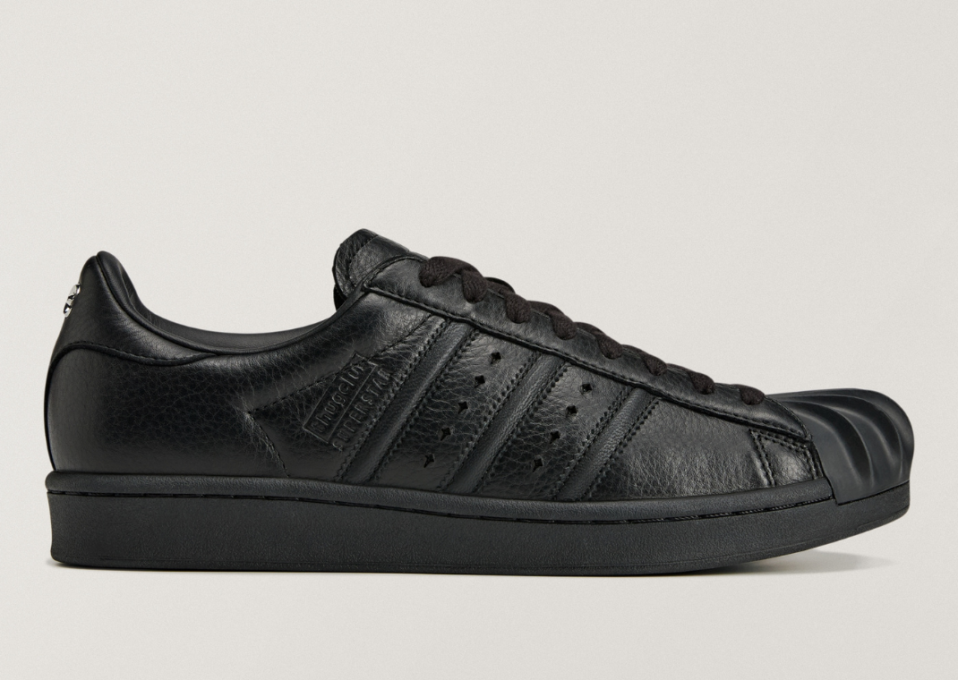Thug Club x adidas Superstar Vintage Core Black - Lateral