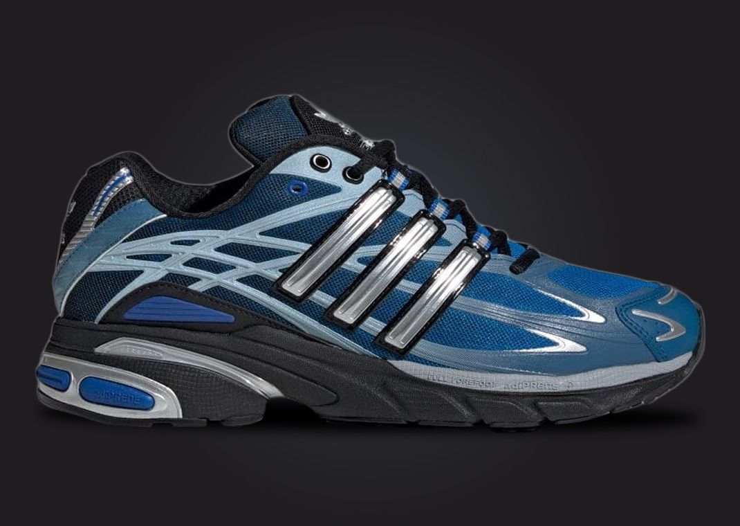スニーカー adidas Adista cushion black blue adidas Originals Adistar Cushion Cblack Brblue Ftwwht ID5747