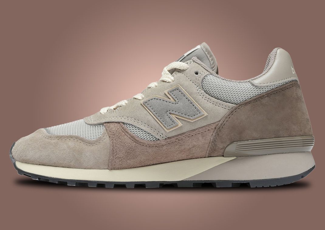 AURALEE x New Balance 475 Grey Medial