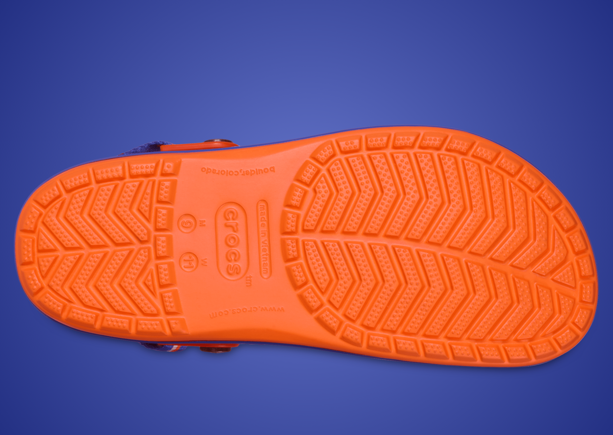 New York Knicks Crocsband Clog outsole