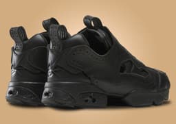 Engineered Garments x Reebok Instapump Fury 94 Black Heel Angle