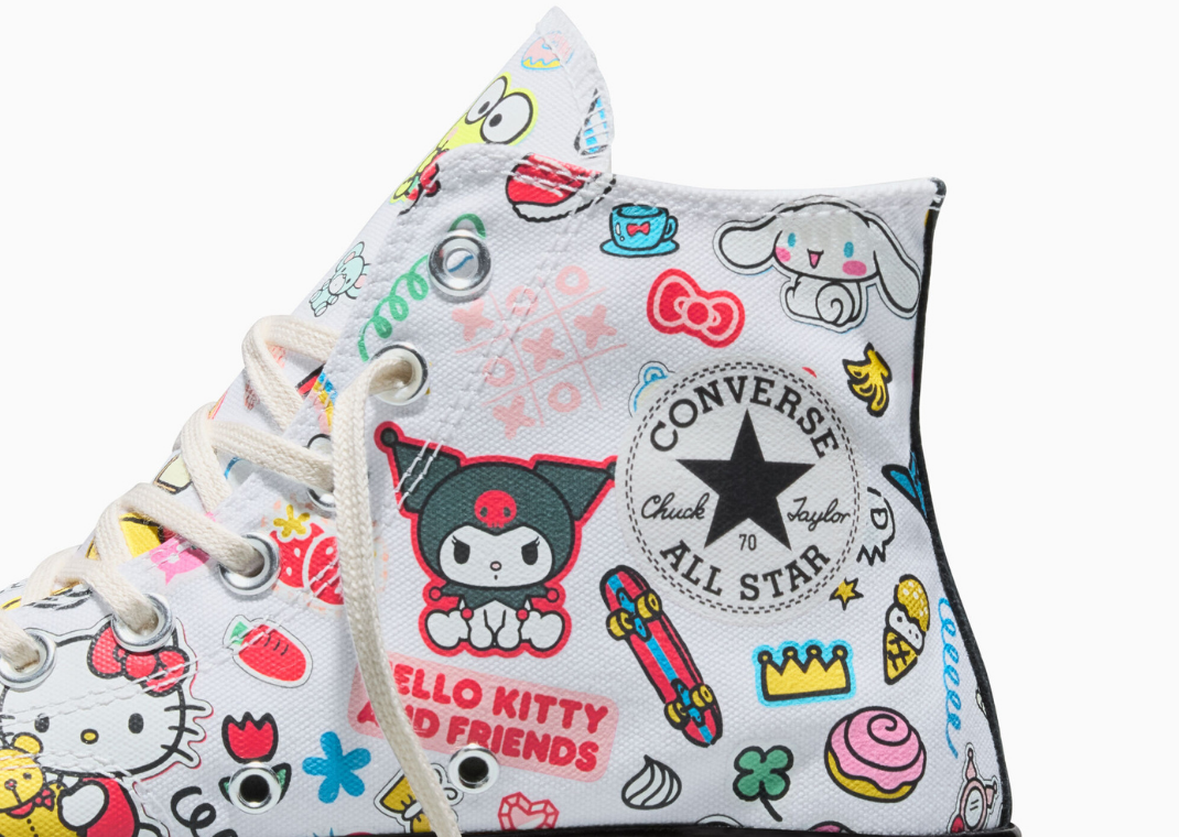 Hello Kitty x Converse Chuck Taylor 70 Stickers - Detail
