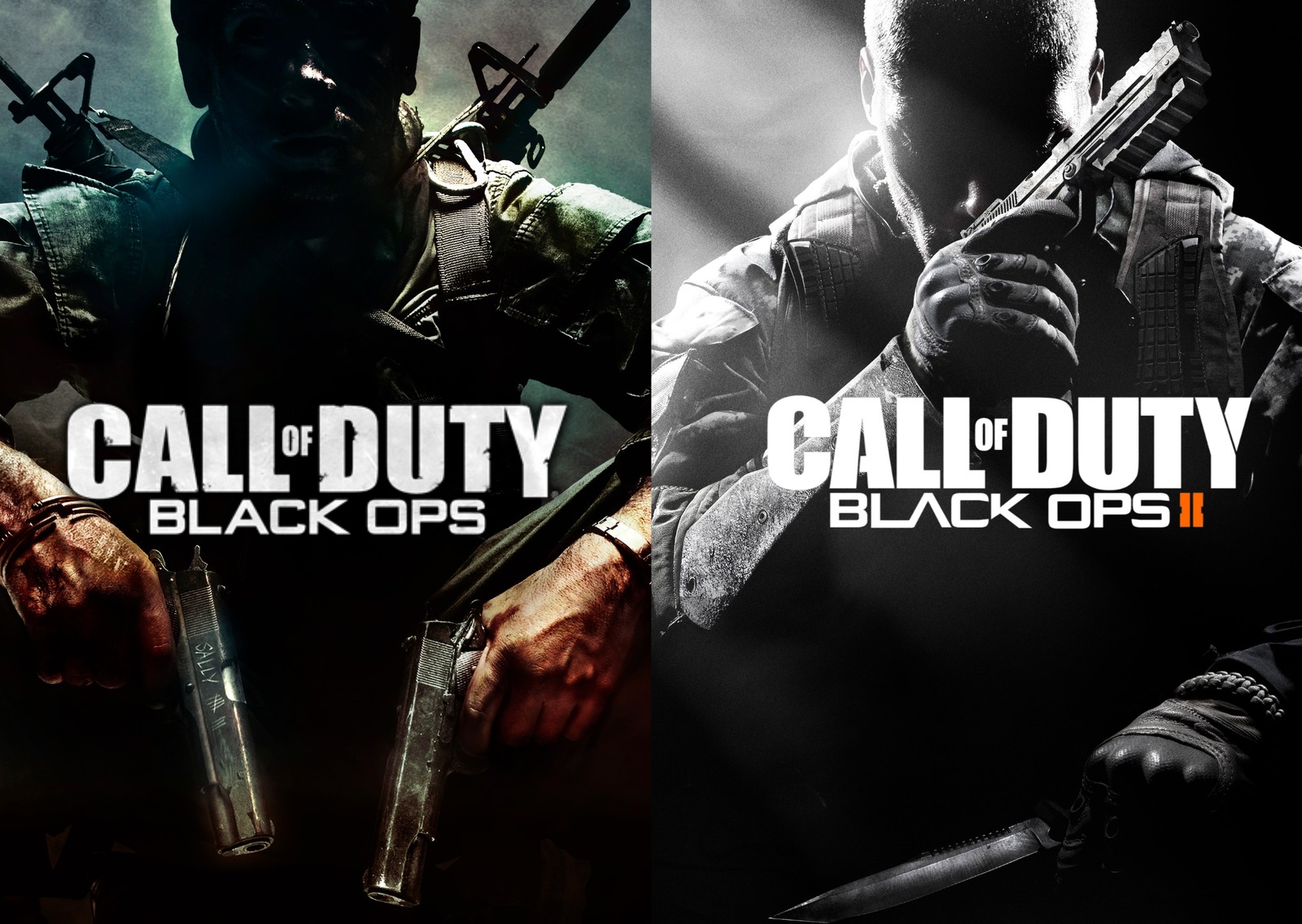 Call of Duty: Black Ops 1 and 2 Cover