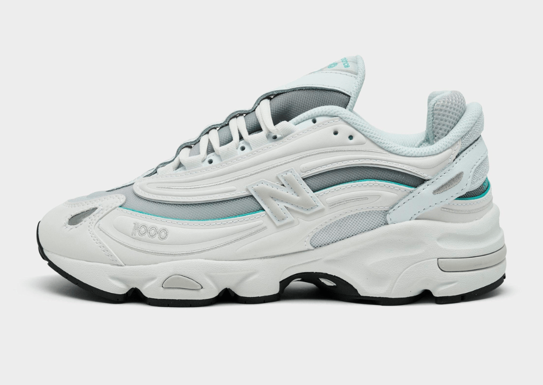 New Balance 1000 White Aqua (W)