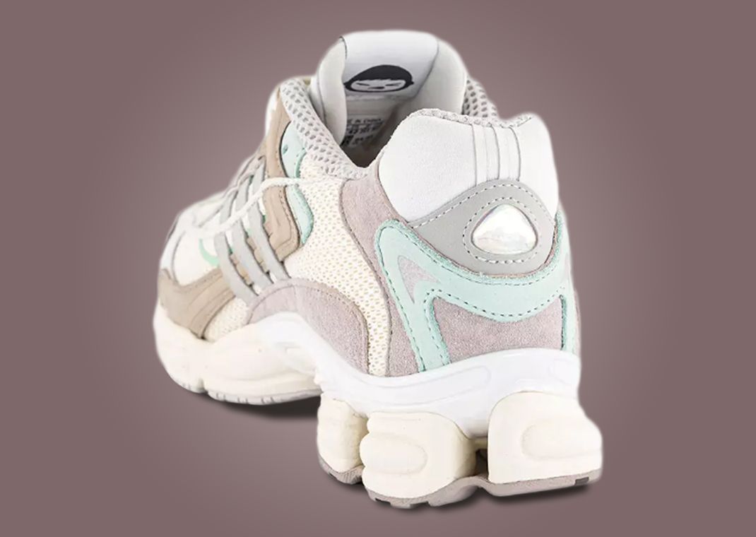 Offspring x adidas Response Ozweego Consortium Cup Winner Heel Angle