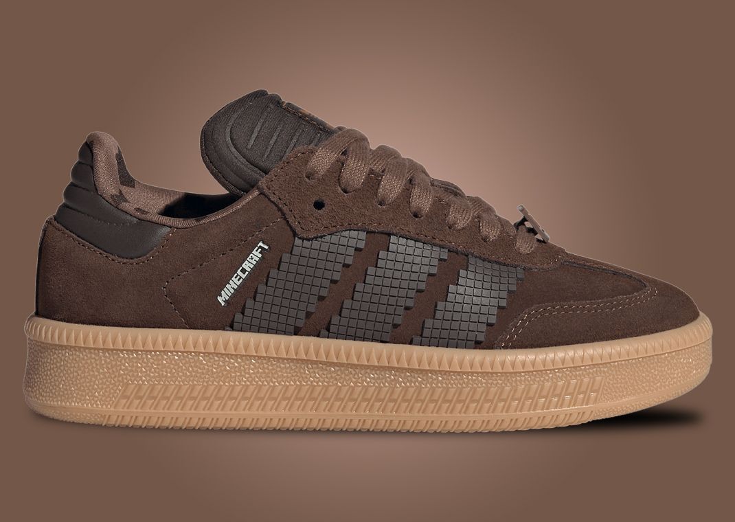 Minecraft x adidas Samba XLG Spider (GS) Lateral