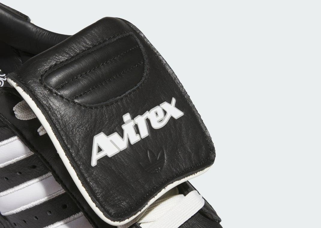 Avirex x adidas Superstar Black