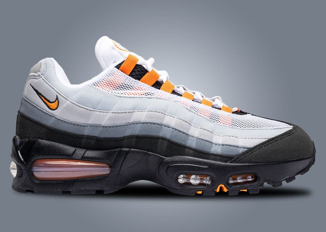 The Nike Air Max 95 OG Bright Mandarin Gets a Big Bubble Makeover  