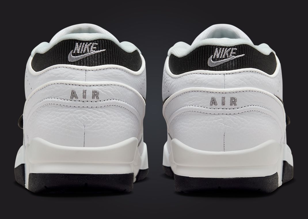 Nike Air Alpha Force 88 White Black Back