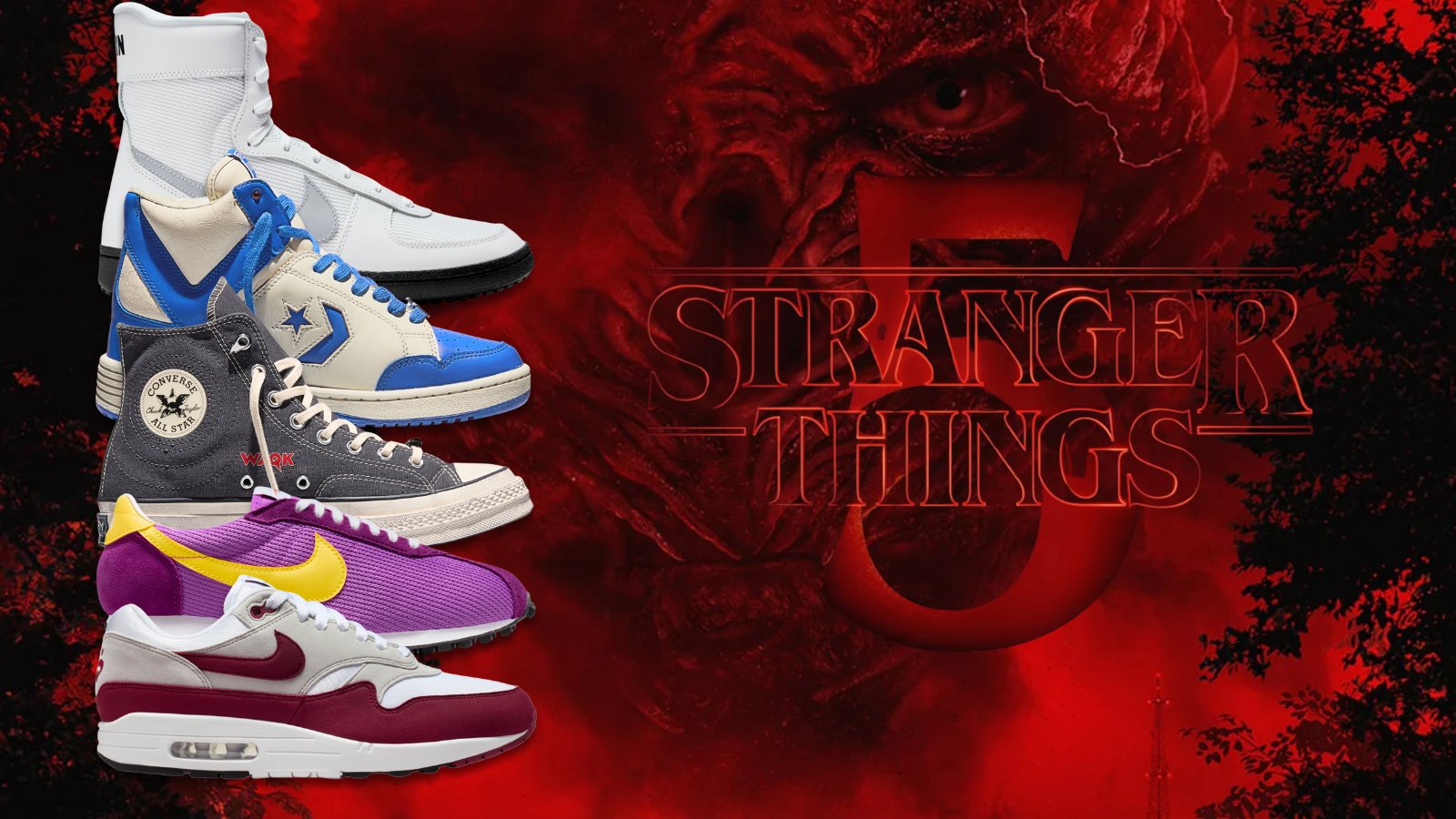 Where to Buy Nike and Converse’s Stranger Things Collection