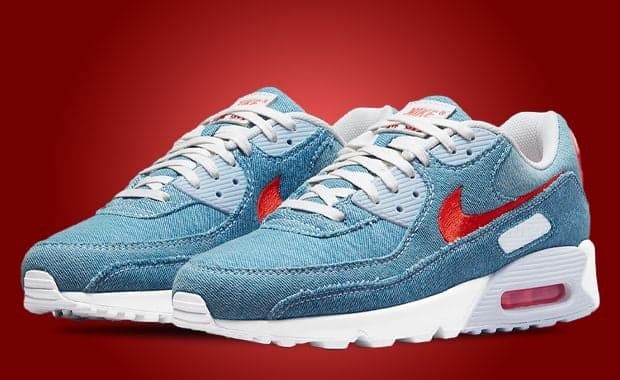 Check Out The Denim Draped Air Max 90