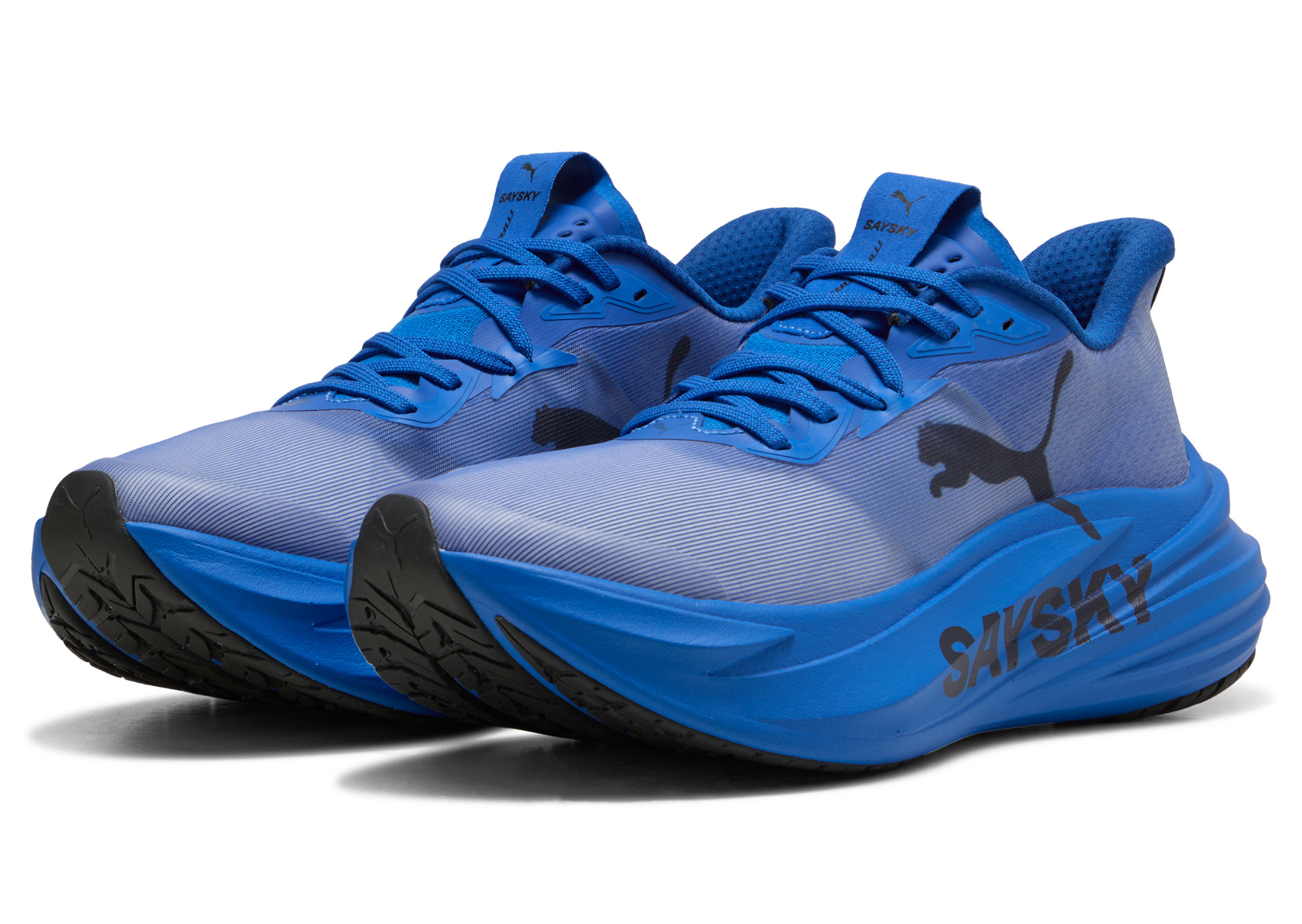 SAYSKY x Puma Mag Max 2 Blue Black - Angle