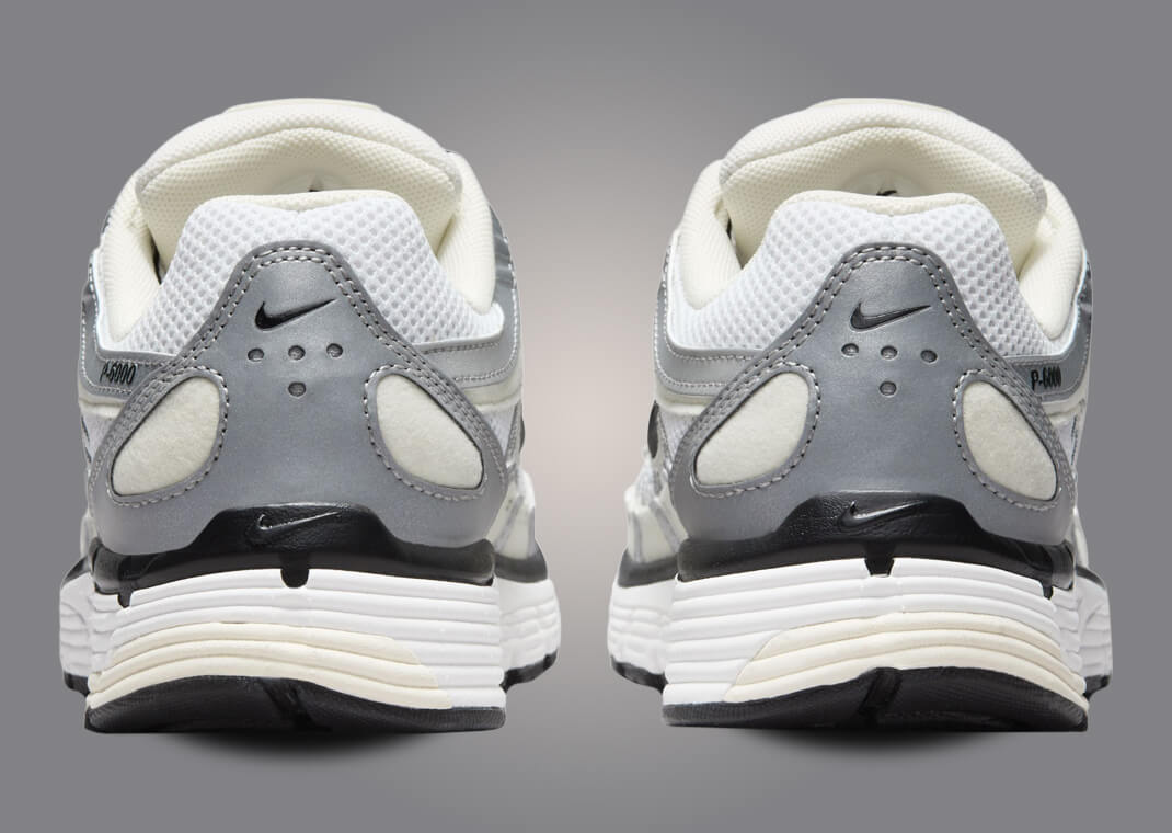 The Women's Nike P-6000 Coconut Milk Metallic Silver