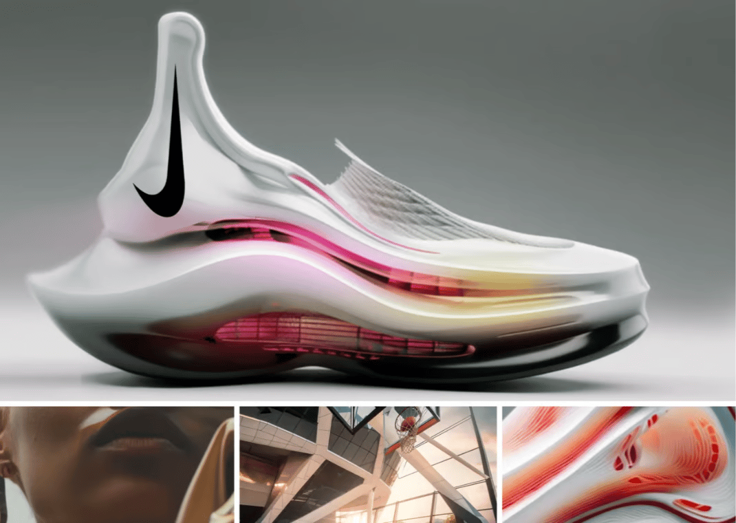 A'ja Wilson AI-designed sneaker from Nike's A.I.R. project