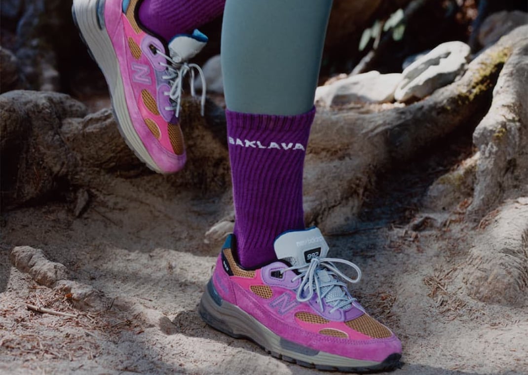 Action Bronson x New Balance 992 Made in USA Digitalis Purpurea