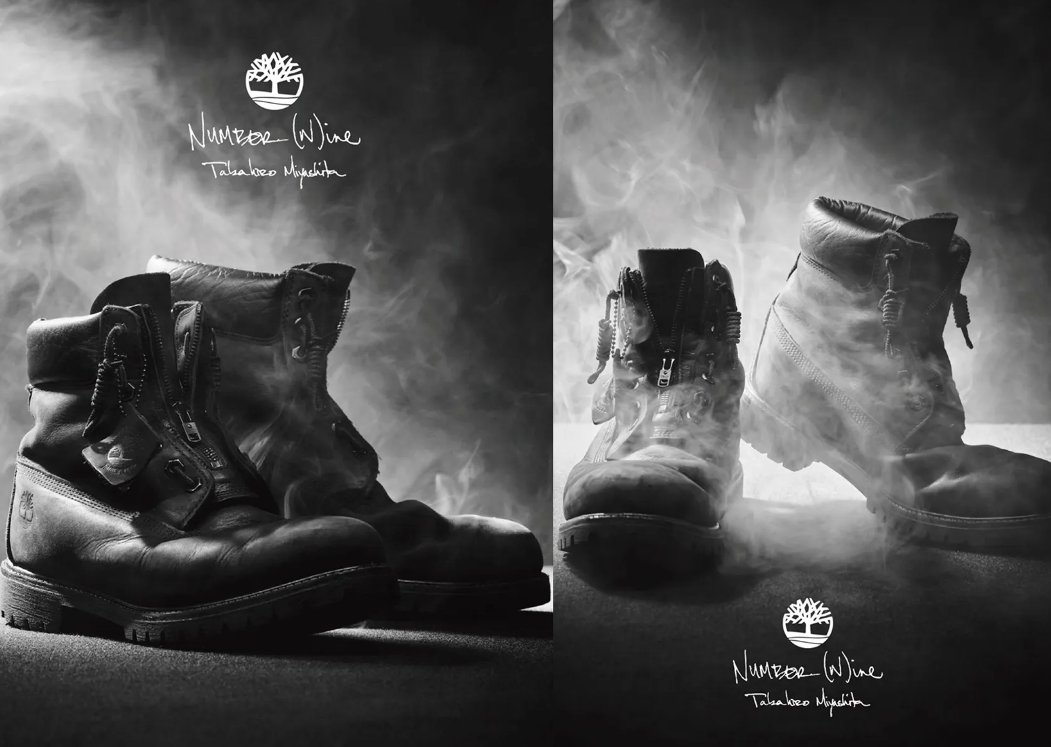 Number (N)ine x Timberland 6-Inch Boot