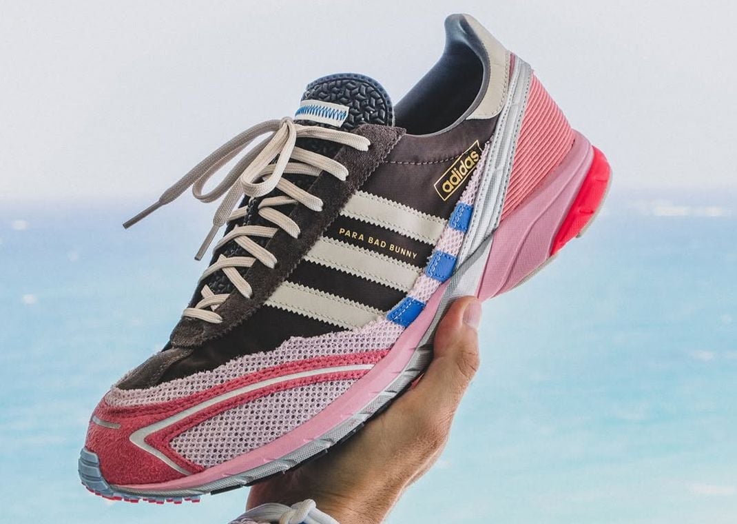 Bad Bunny x adidas Adizero SL72 Brown Clear Pink