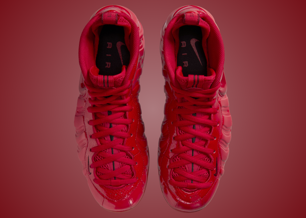 Nike Air Foamposite Pro Gym Red - Top