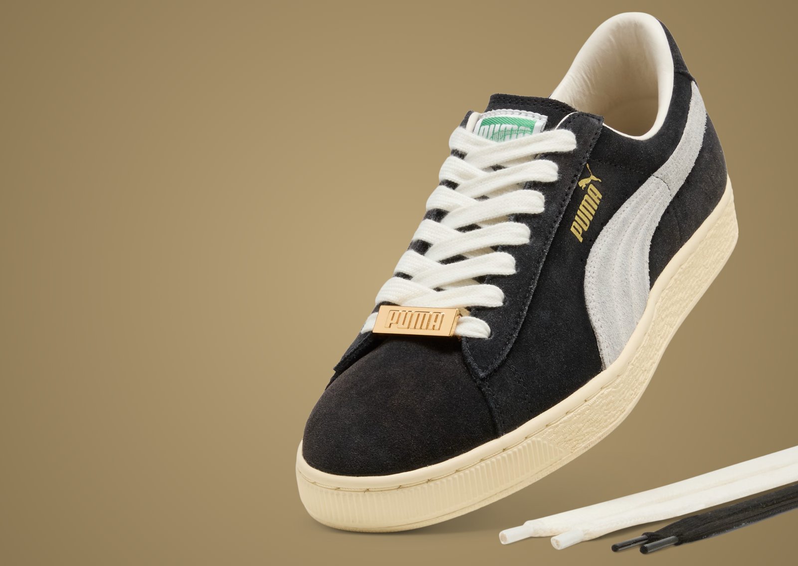 A$AP Rocky x Puma Suede 94 Black White 