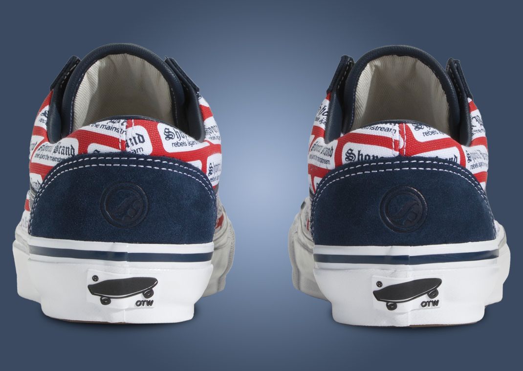 Shoyroll x Vans Old Skool 36 Blue Red - Back