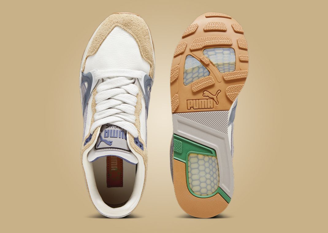 Rhuigi x Puma Trinomic XT-2 Hamptons Pack Sand Dune Warm White Top & Outsole