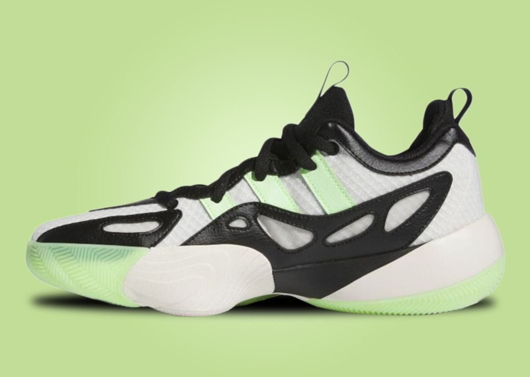 The adidas Trae Unlimited 2 Off White Green Spark Releases Spring 2024