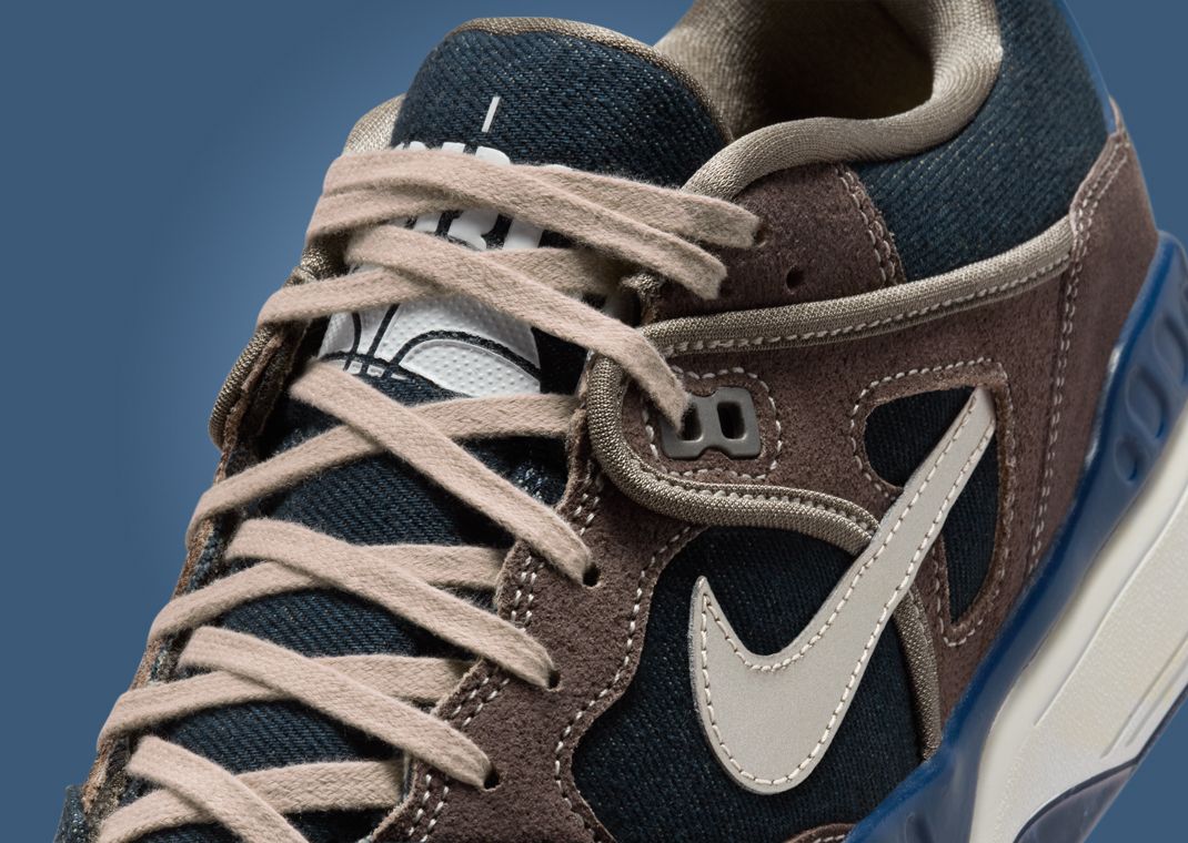 Levi’s x NIGO x Nike Air Force 3 Olive Grey Detail