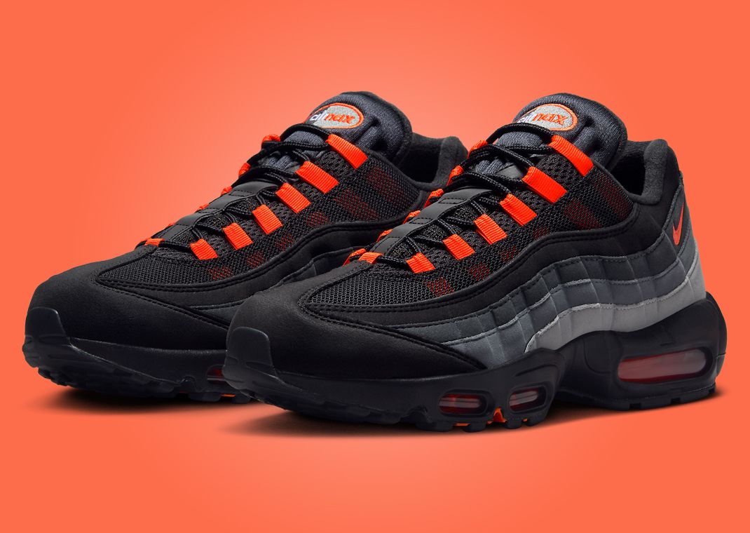 The Nike Air Max 95 Black Hyper Crimson Releases Holiday 2024