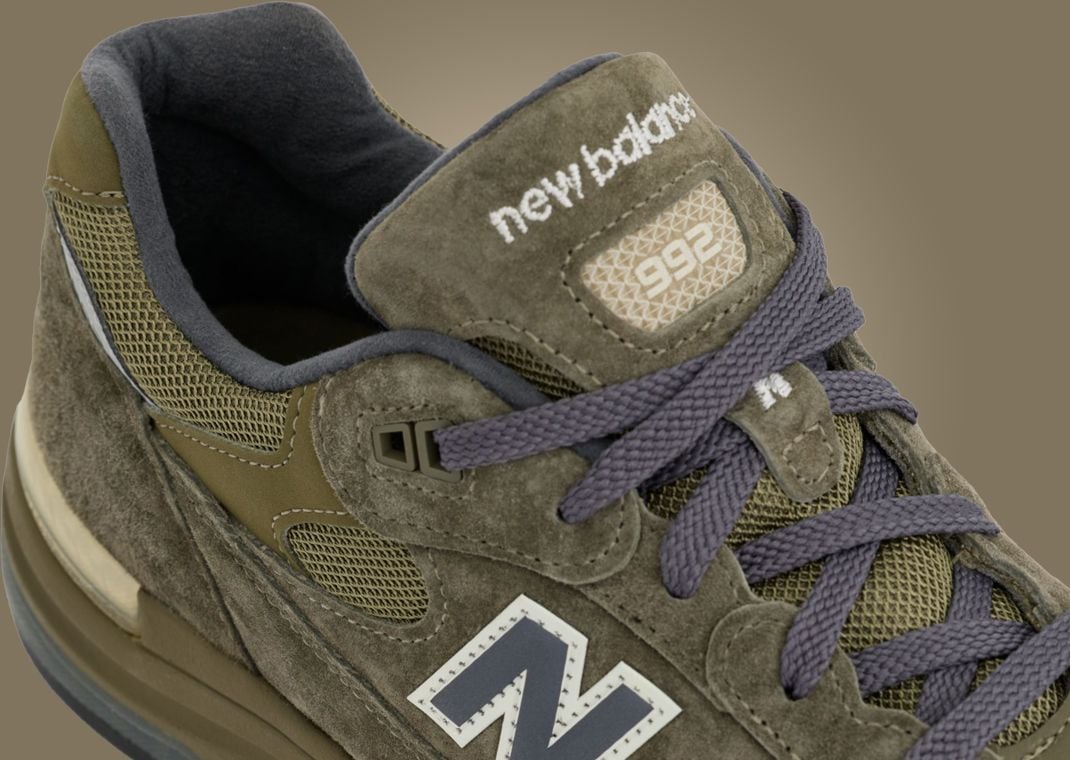 New Balance 992 Made in USA Dark Camo