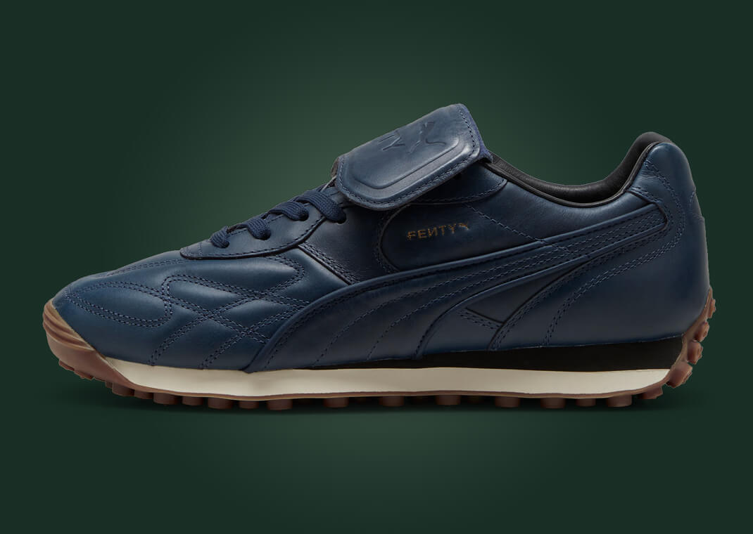 Rihanna's Fenty x Puma Avanti Dark Myrtle and Club Navy