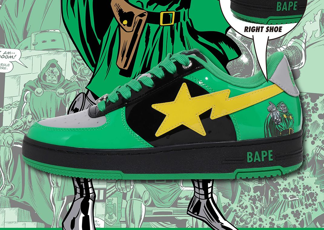 The Fantastic Four x A Bathing Ape BAPE STA Dr. Doom Lateral