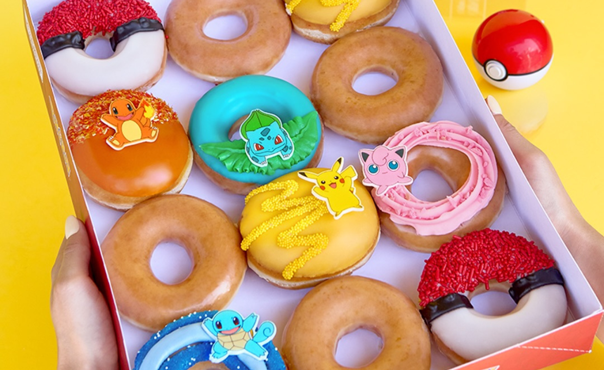 Krispy Kreme Has Six Pokémon Doughnuts Available Next Week
