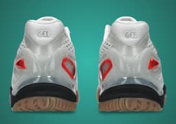 Little Tokyo Table Tennis x Asics Gel-Resolution 5 White - Back